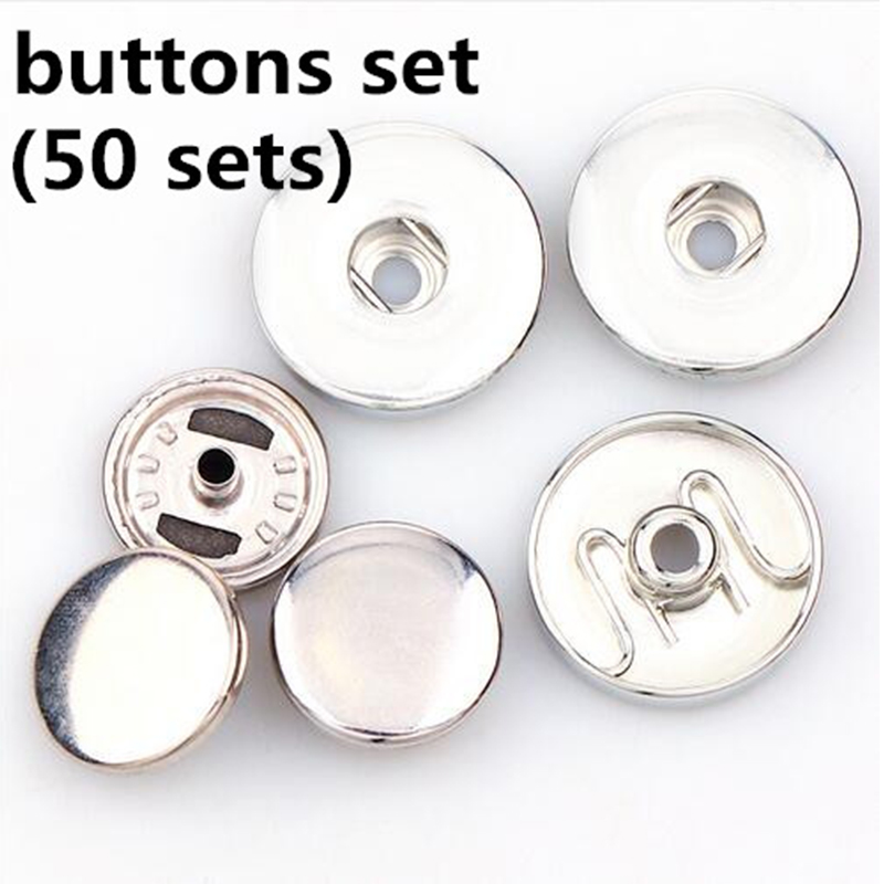 Snap Fastener Set - 50 Bộ 12Mm/18Mm Tap Bung Chụp