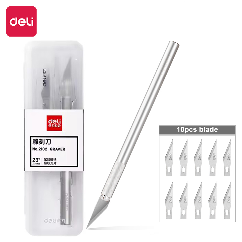 Craft Knife Set - Deli Carving Knife Set Aluminium Alloy