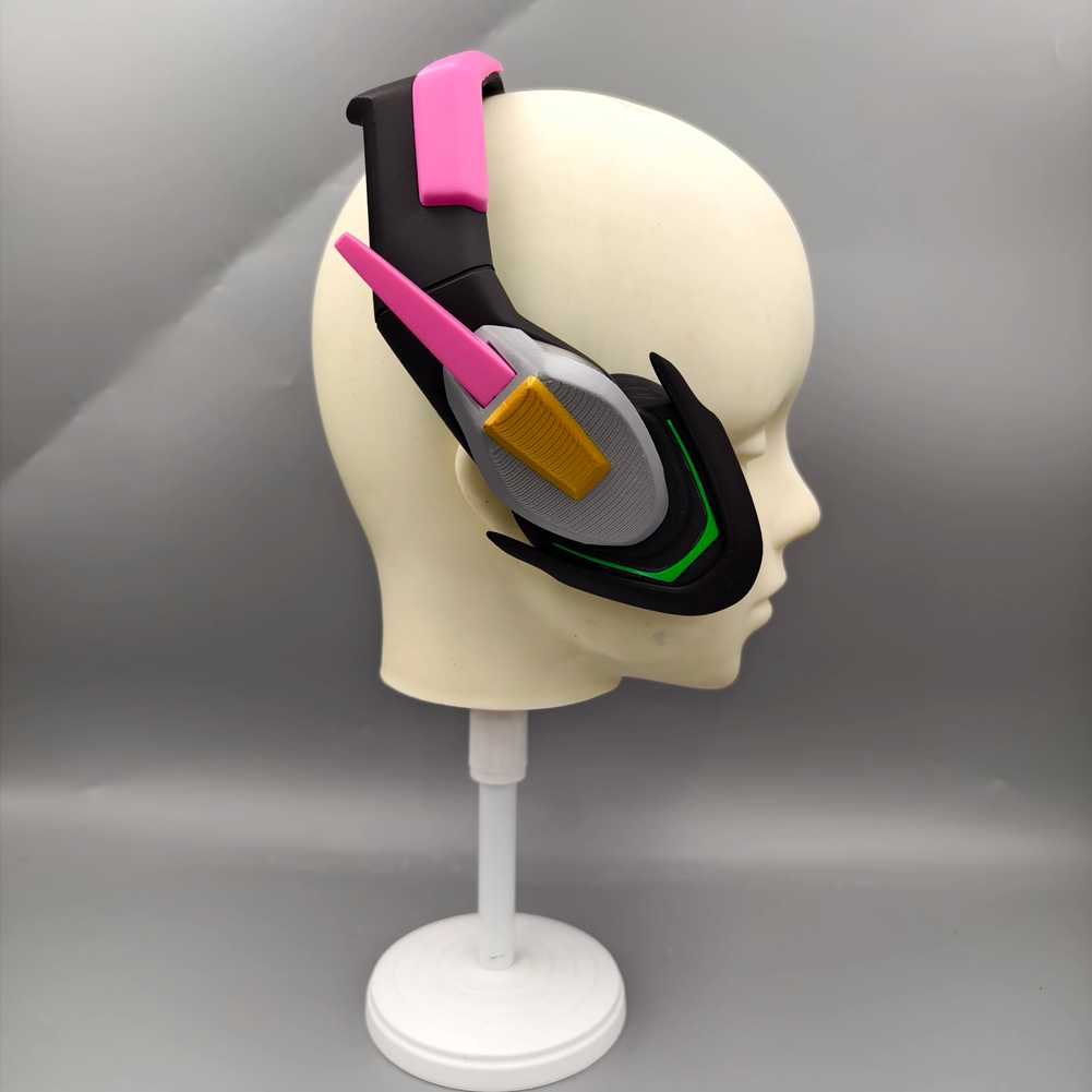 3D Printing Craft Dva Headset  - đánh giá và giá Dva Cosplay Prop