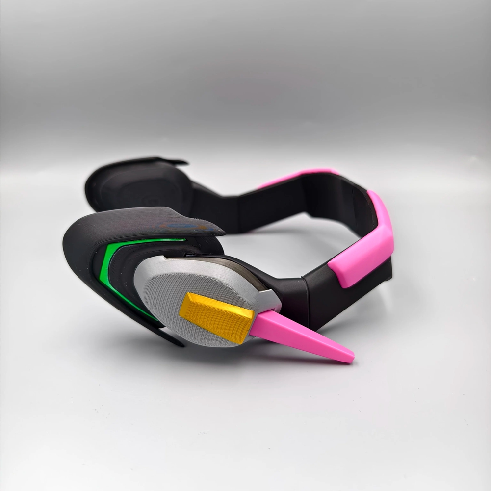 3D Printing Craft Dva Headset  - đánh giá và giá Dva Cosplay Prop