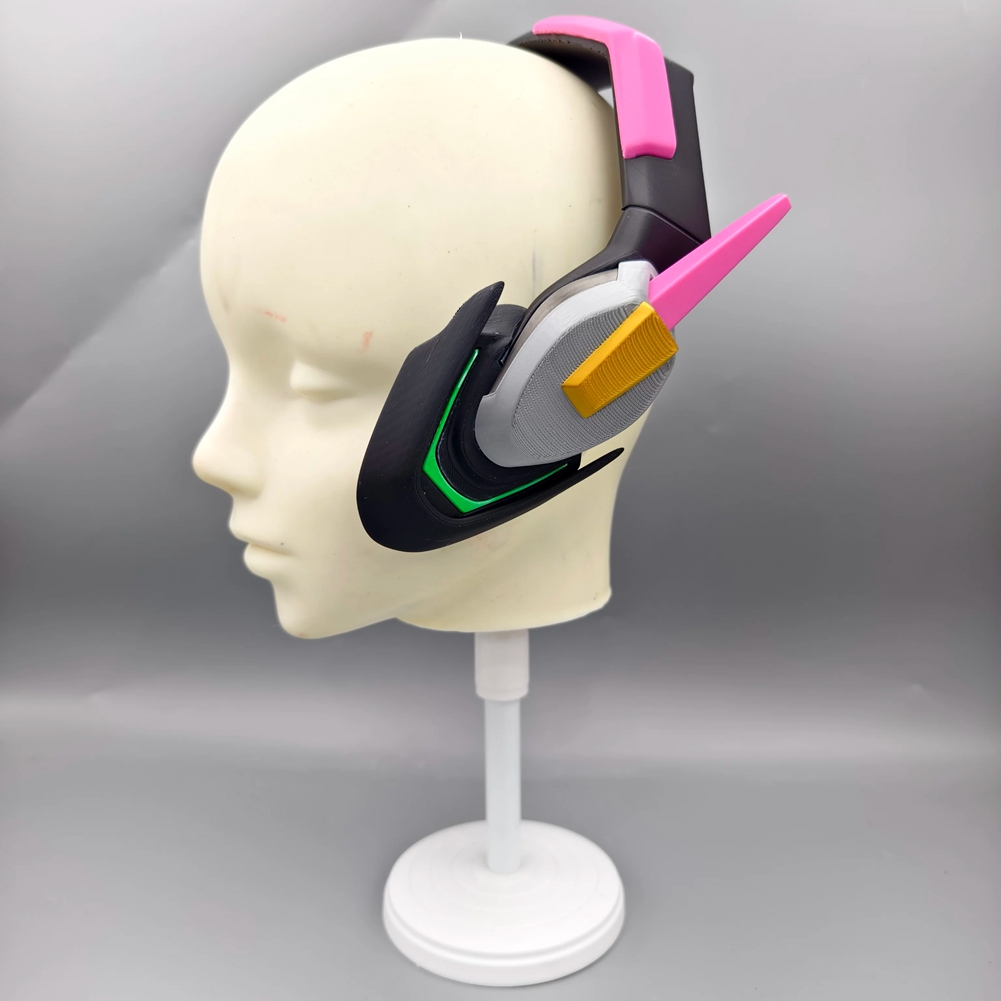 3D Printing Craft Dva Headset  - đánh giá và giá Dva Cosplay Prop