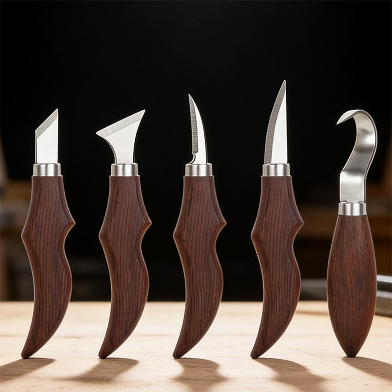 5Pcs Wood Carving Knife Set Wi - đánh giá và giá Craft Knife Set