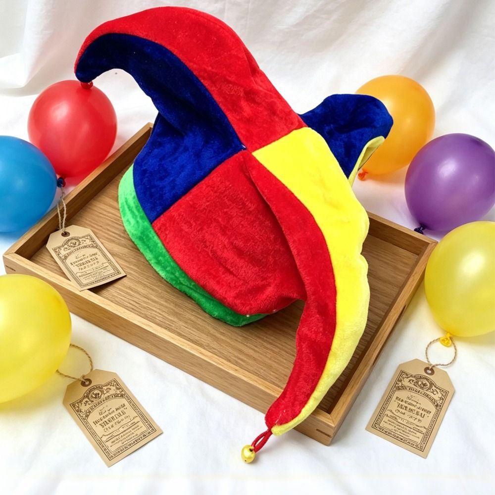 Cap Prop Multicolor Clown Hat  - đánh giá và giá Cosplay Prop Patterns