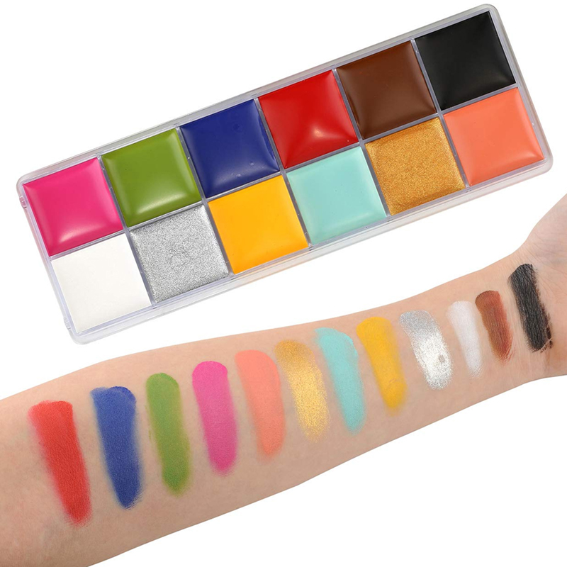 6PCS SFX Trang Điểm Kit 12 Màu - đánh giá và giá Body Paint Sfx