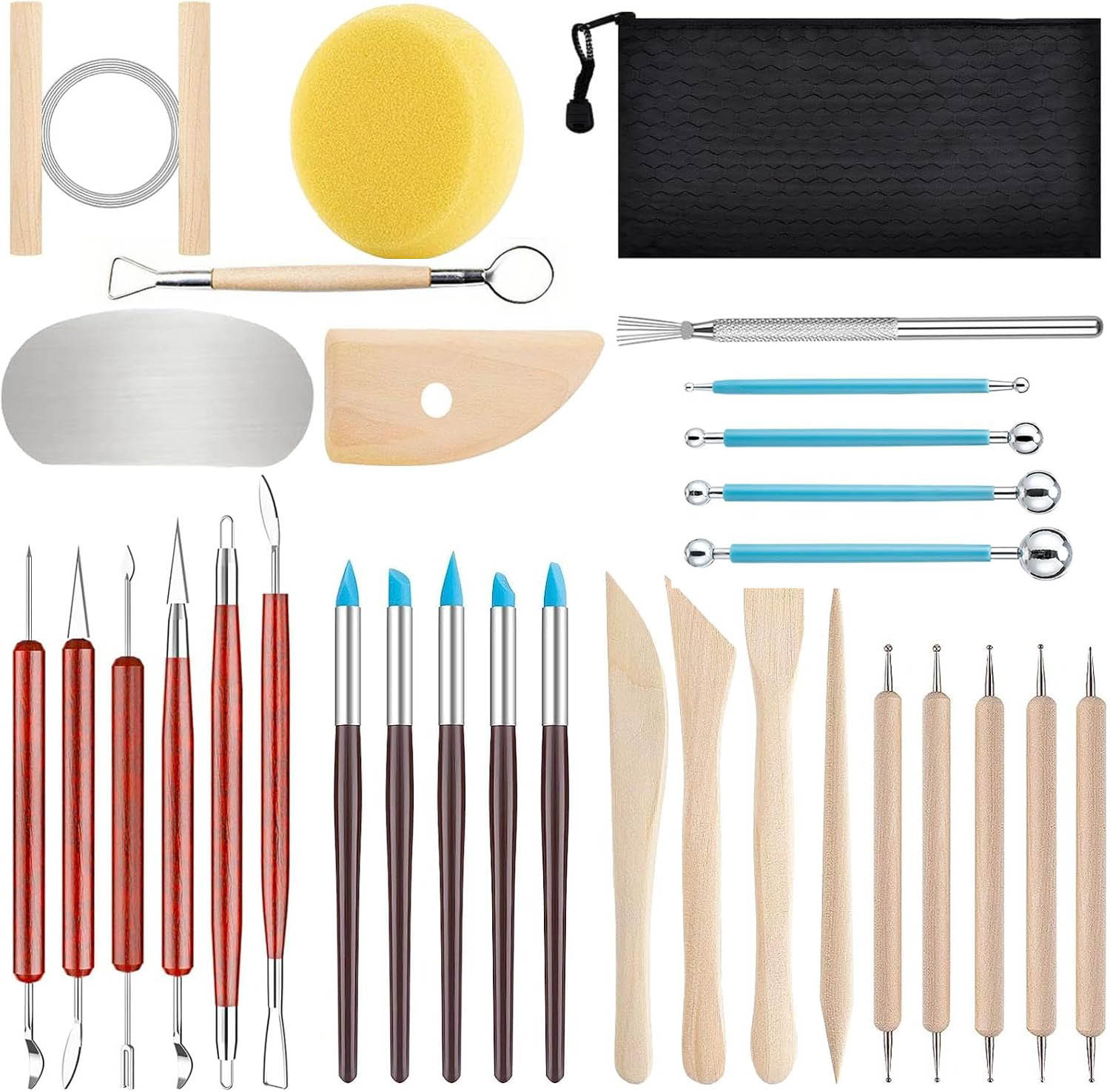 31Pcs/set Art Ceramics Making  - đánh giá và giá Craft Knife Set
