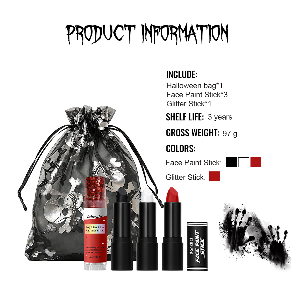 DANCHEL Horror SFX Makeup Kit  - đánh giá và giá Body Paint Sfx