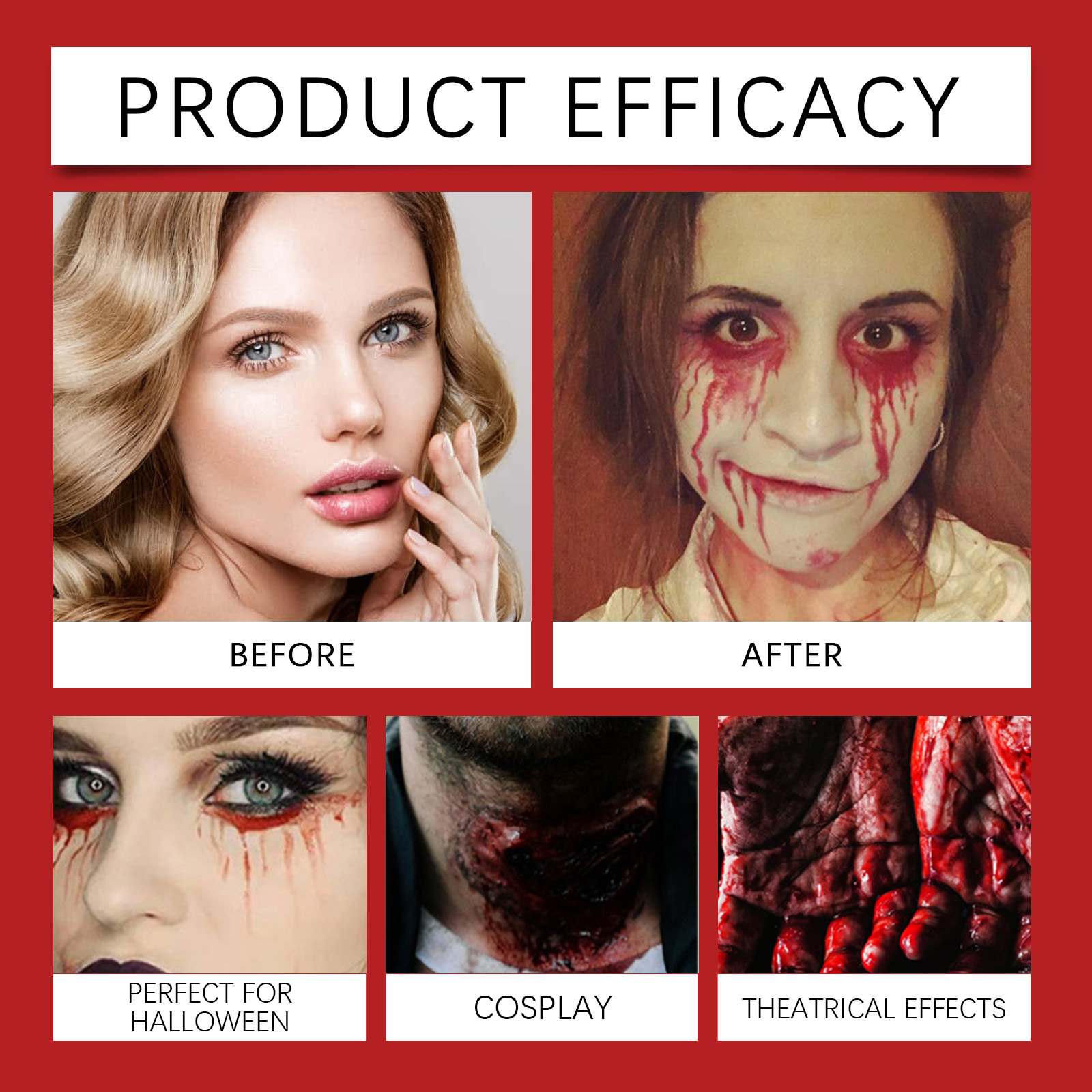 Professional Halloween Fake Bl - đánh giá và giá Body Paint Sfx