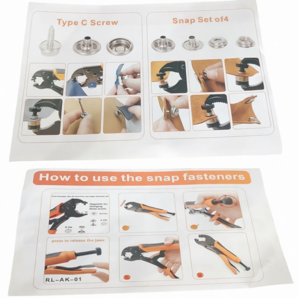 Manual Metal Snap Fastener Set - đánh giá và giá Snap Fastener Set