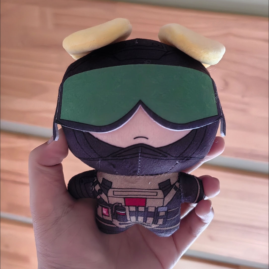 10cm Stuffed Keegan Konig Ghos - đánh giá và giá Cosplay Plushie Prop