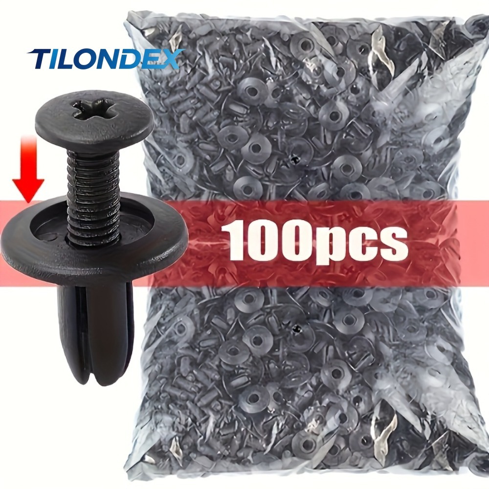 TILONDEX 100pcs Automotive Fas - đánh giá và giá Snap Fastener Set